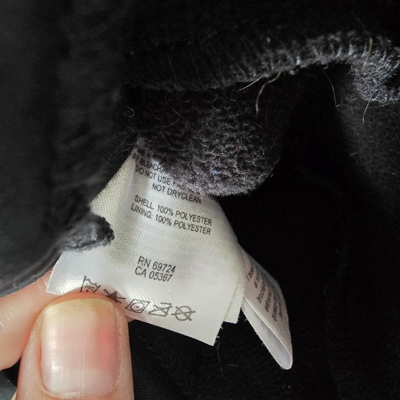 COLUMBIA Black Jacket All Season Coat Lightweight & Warm Minimalist Size Medium - Picture 10 of 15